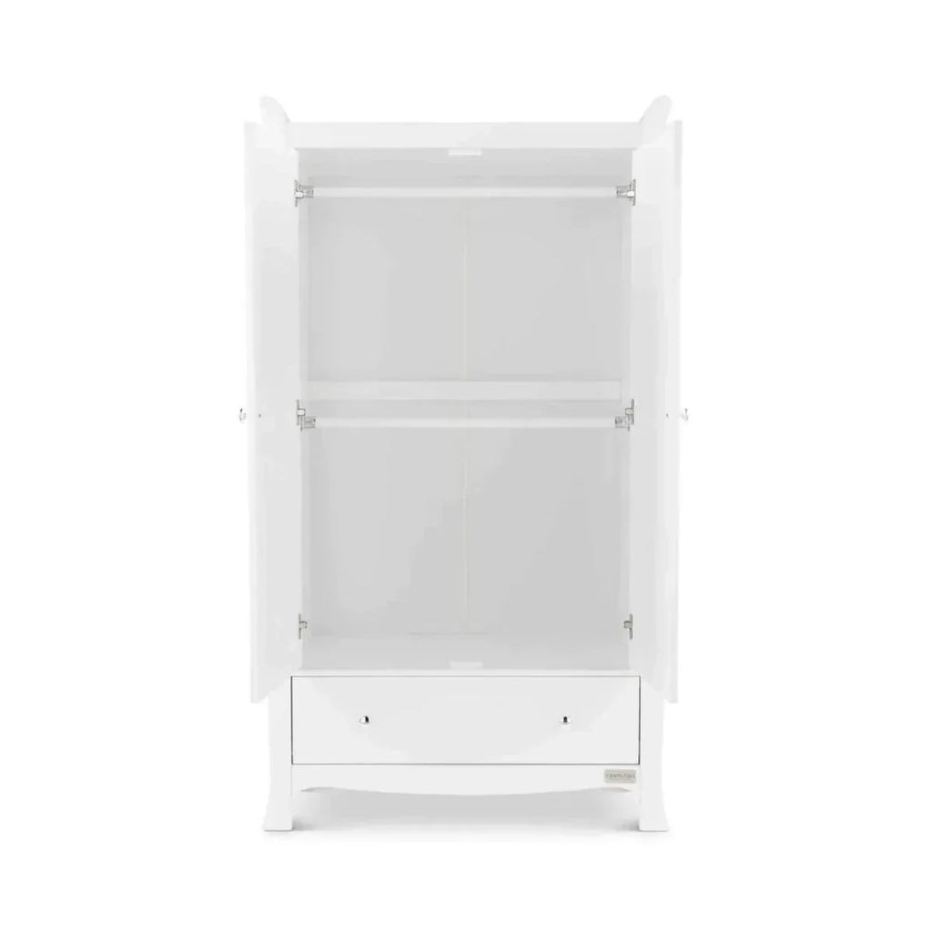 Ickle Bubba Snowdon Classic 3 Piece Furniture Set White - Premium Pocket Sprung Mattress - Premium Pocket Sprung
