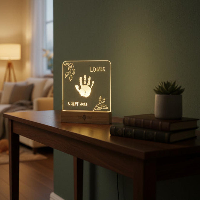 Petit Artichaut Illuminated Hand Print Keepsake