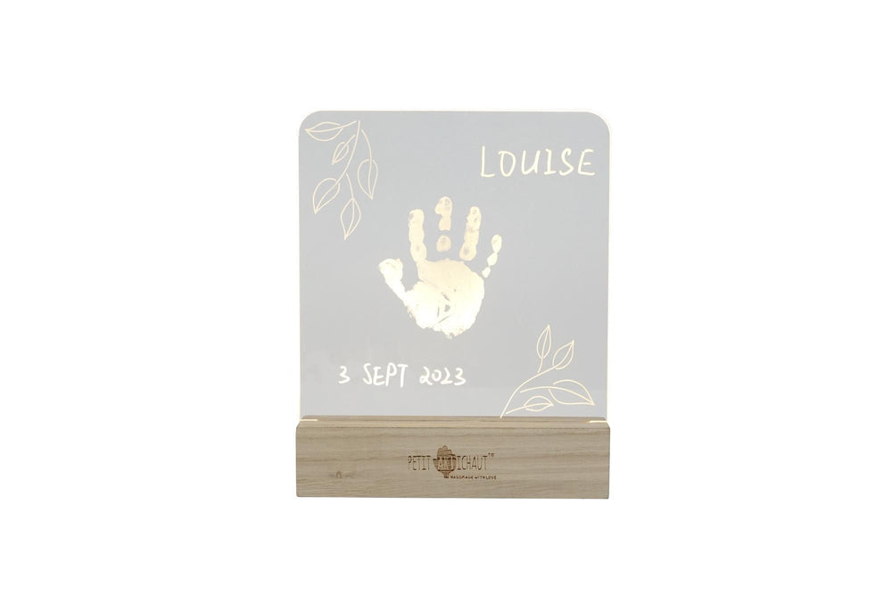 Petit Artichaut Illuminated Hand Print Keepsake