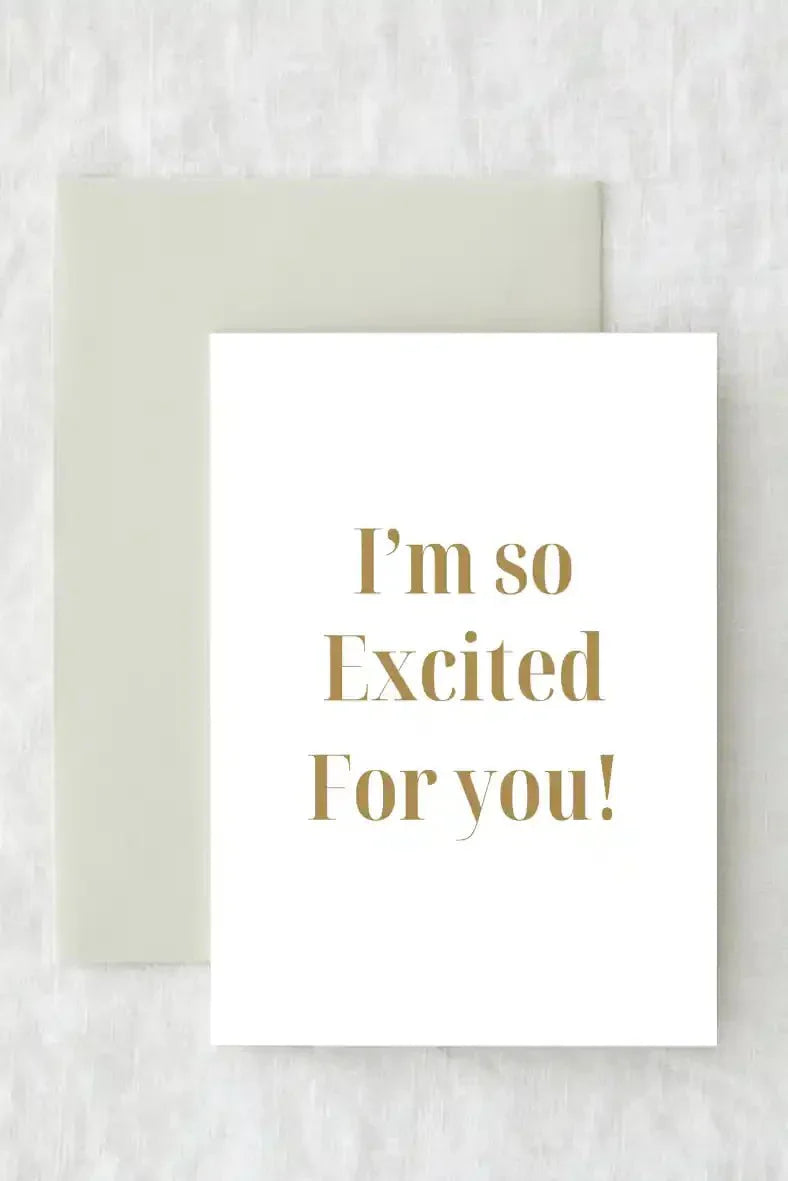 I’m So Excited For You - Gift Card - Gift Cards