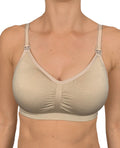 Everyday Seamfree Maternity and Nursing Bra | A to GG Cup | Beige-5