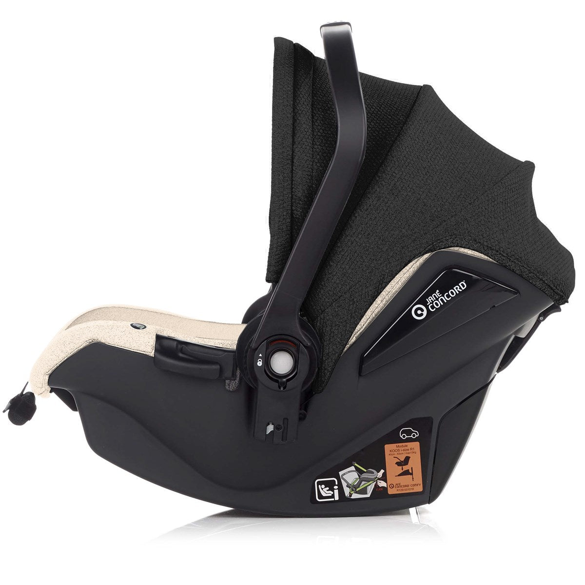 Jane Koos R1 i-Size Baby Car Seat 40 to 83cm 0-18 Months - Car Seats