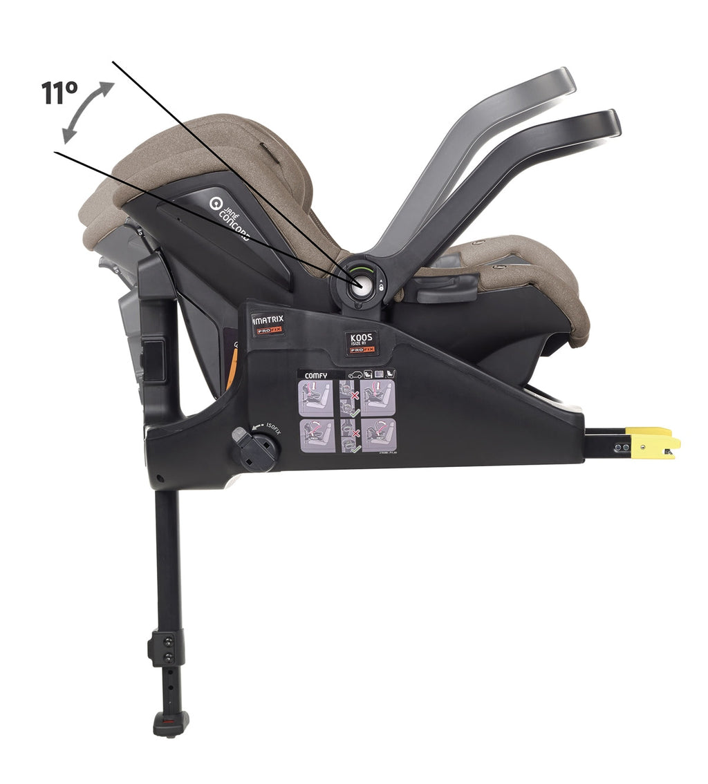 Jane Koos R1 i-Size Baby Car Seat 40 to 83cm 0-18 Months - Car Seats