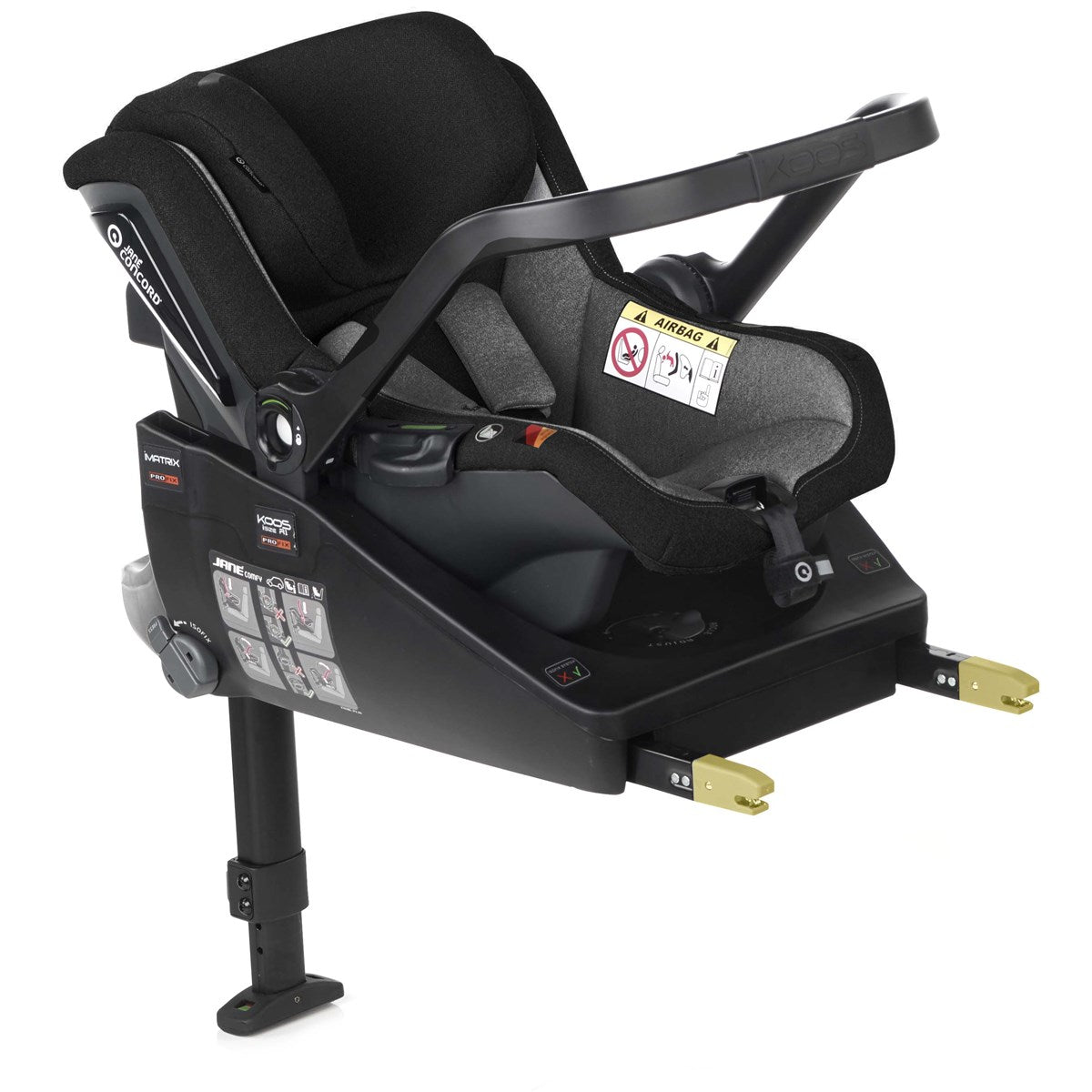 Jane Koos R1 i-Size Baby Car Seat 40 to 83cm 0-18 Months - Car Seats