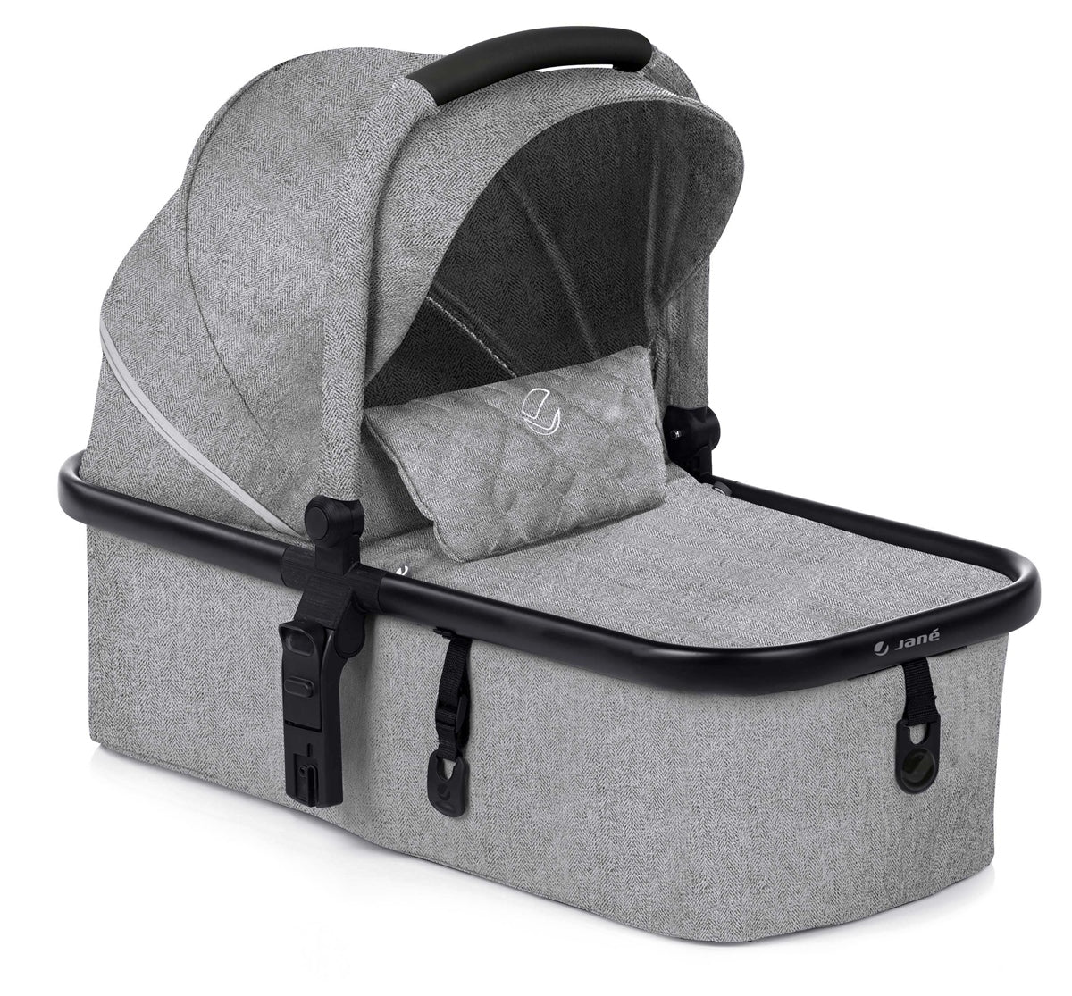 Jane Micro Pro Foldable Carrycot - Dim Grey - Carrycots