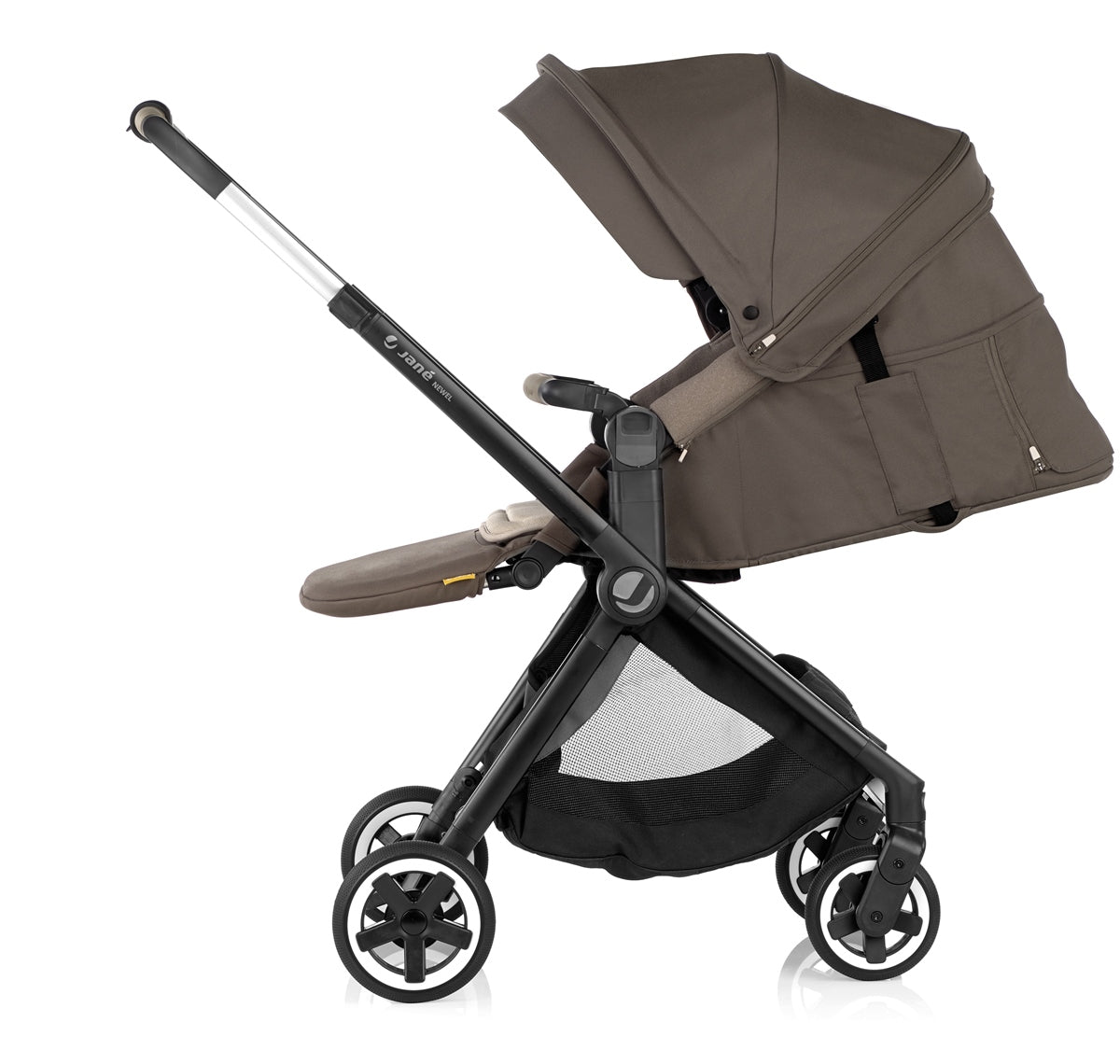 Jane Newel Pushchair - Cold Black - Pushchairs