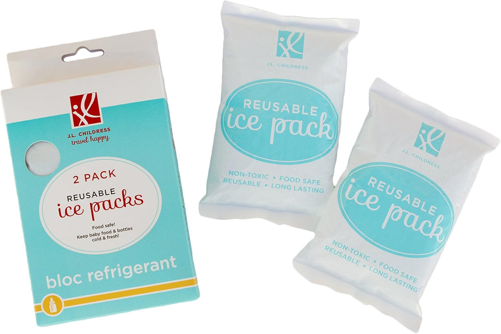 JL Childress Reusable Ice Packs – 2 Pack - Cool Bag