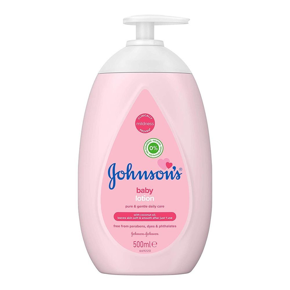 Johnson And Johnson Baby Lotion With Coconut Oil 300ml / 500ml - 500 ml - Health & Beauty