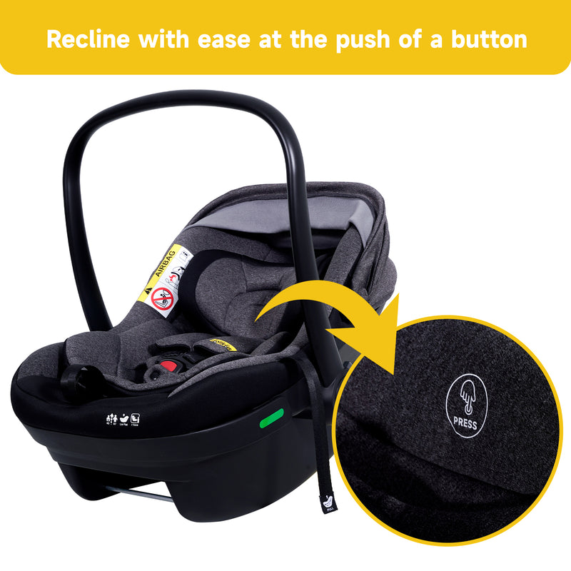 Jovikids Aria i-Size Infant Car Seat - Black - Car Seat