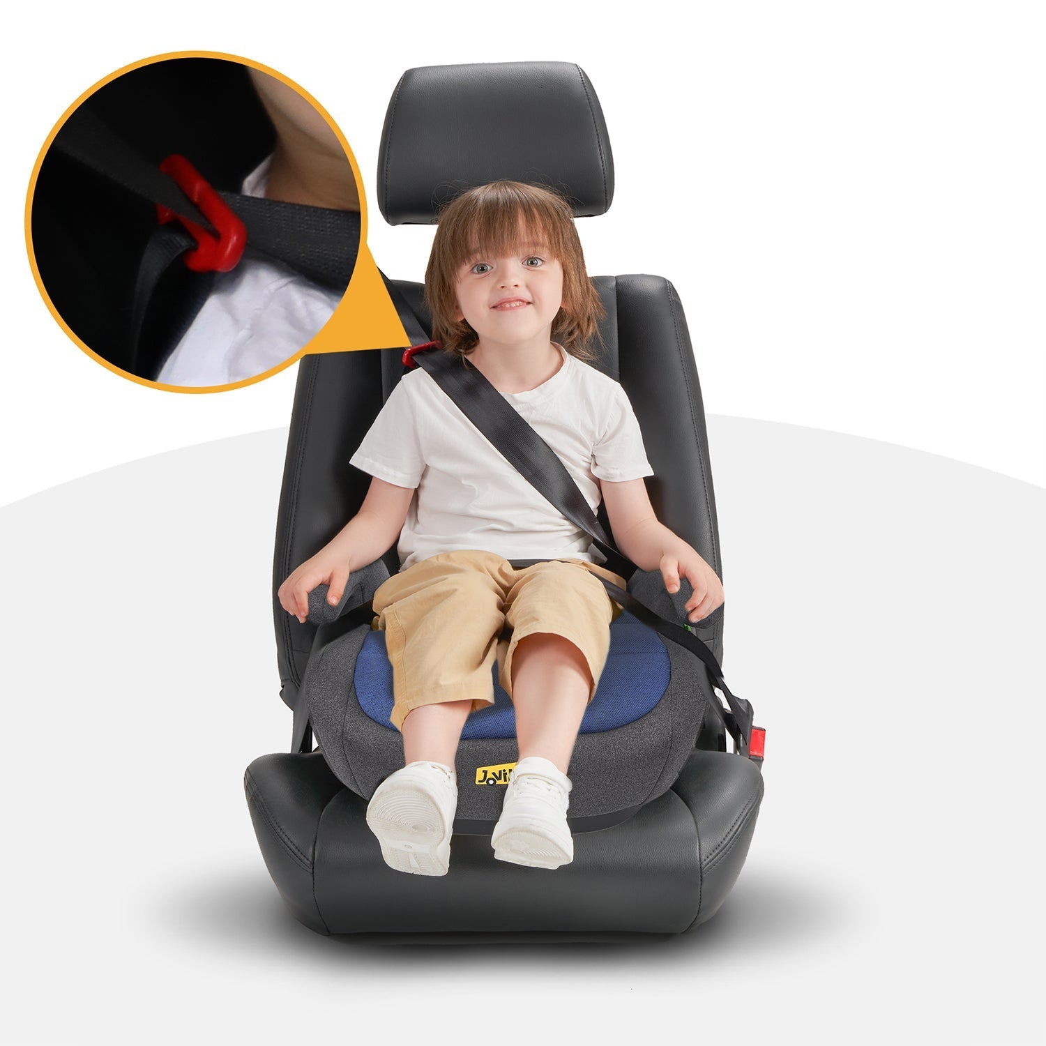 Jovikids Ohho Booster Seat - Blue - Car Seat