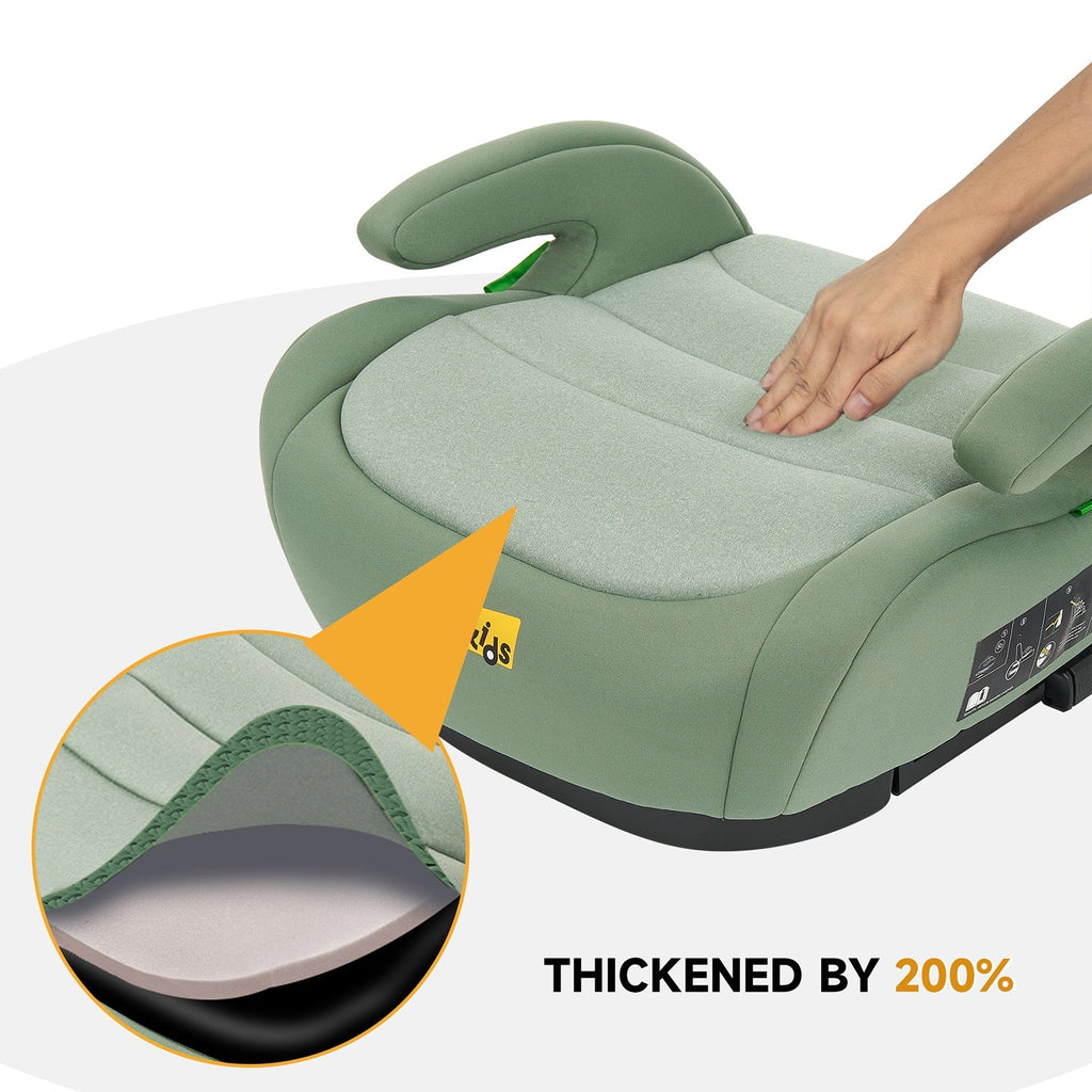 Jovikids Ohho Booster Seat - Green - Car Seat
