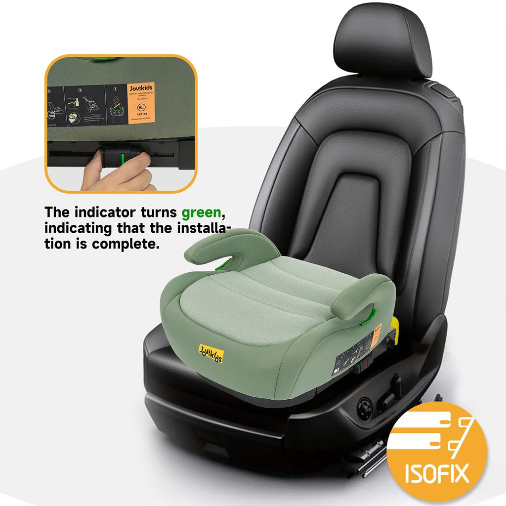 Jovikids Ohho Booster Seat - Green - Car Seat