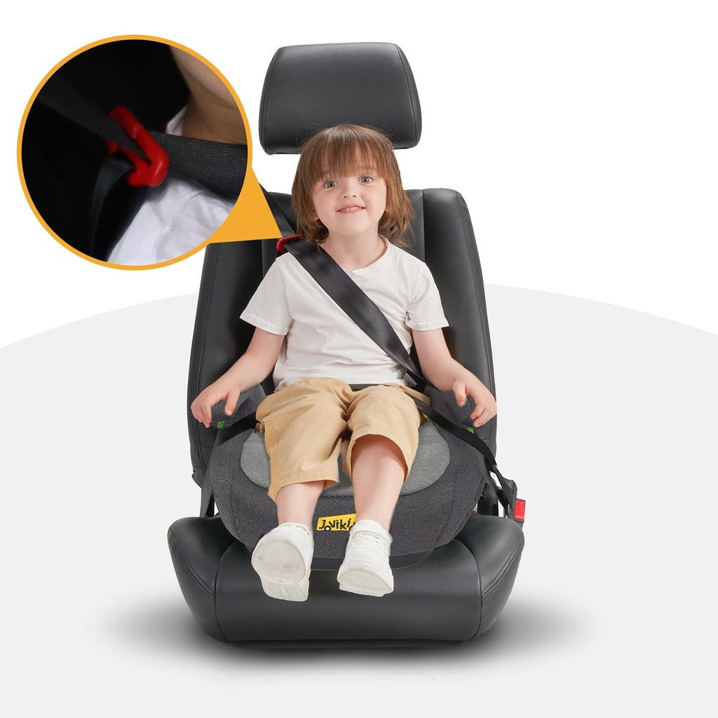 Jovikids Ohho Booster Seat - Grey - Car Seat