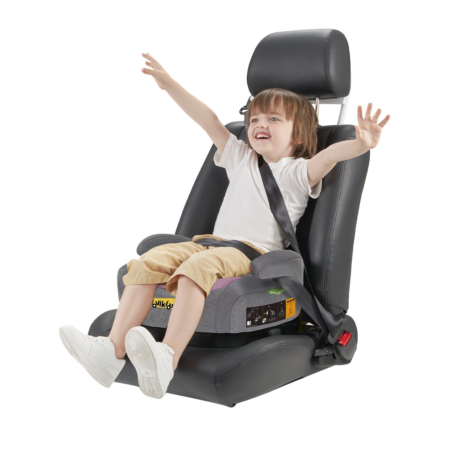 Jovikids Ohho Booster Seat - Pink - Car Seat