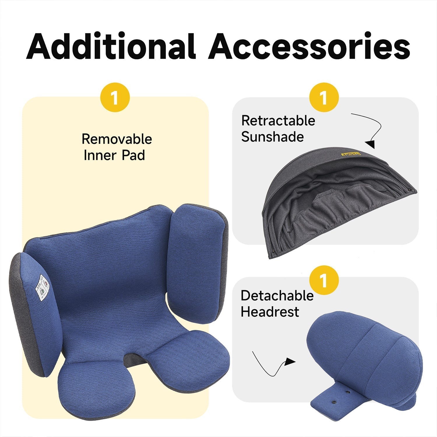 Jovikids Ranger Rotating Car Seat - Blue - Car Seat