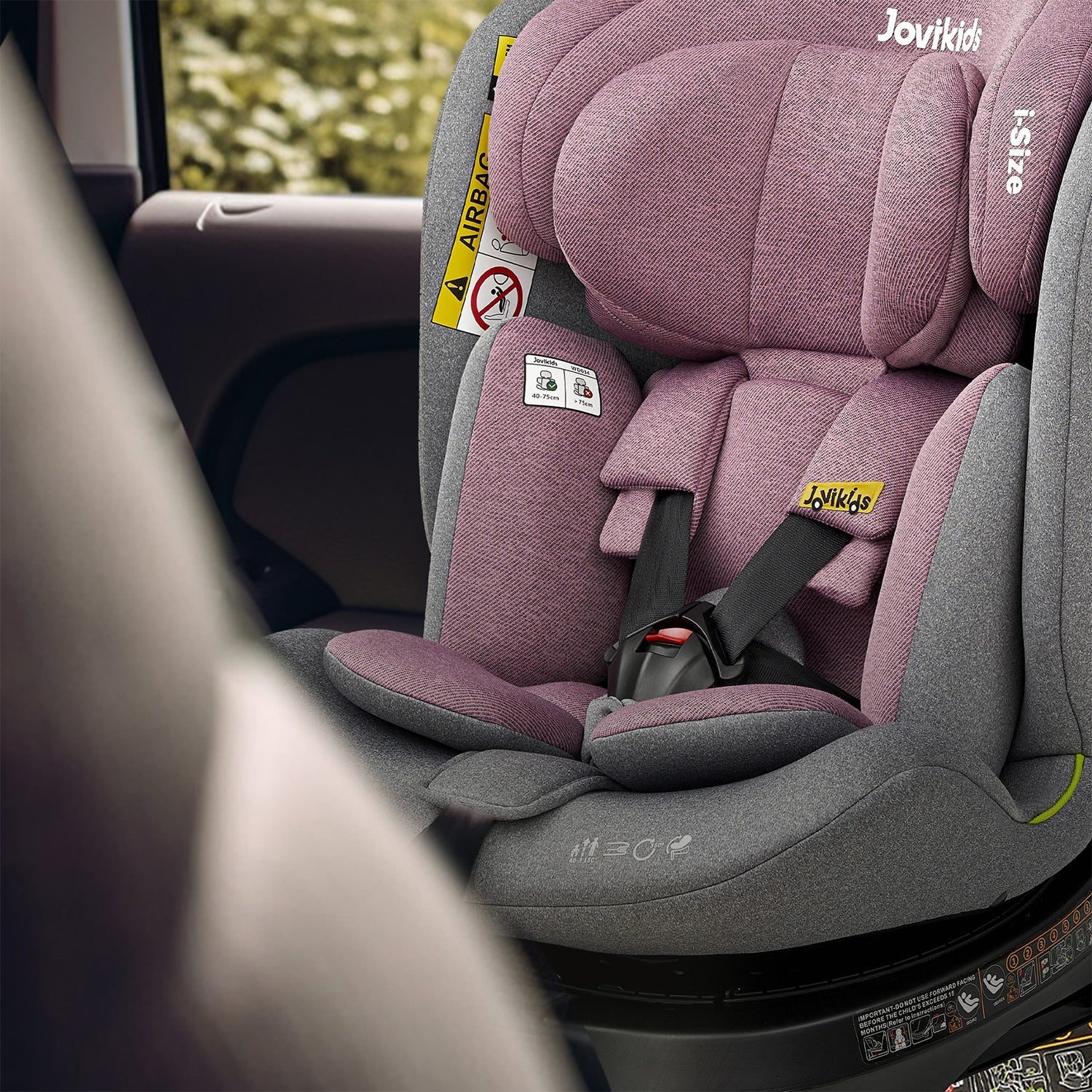 Jovikids Ranger Rotating Car Seat - Pink - Car Seat