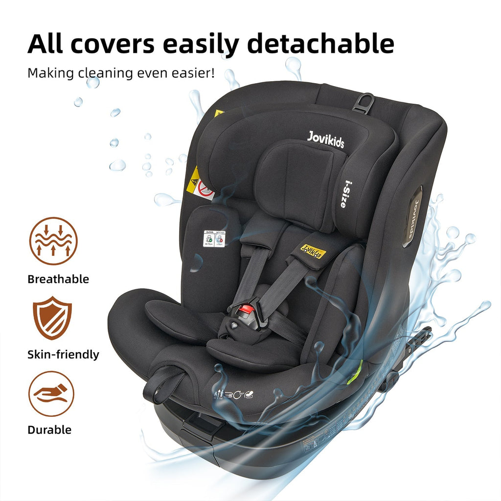 Jovikids Ranger TT Rotating Car Seat - Black - Car Seat