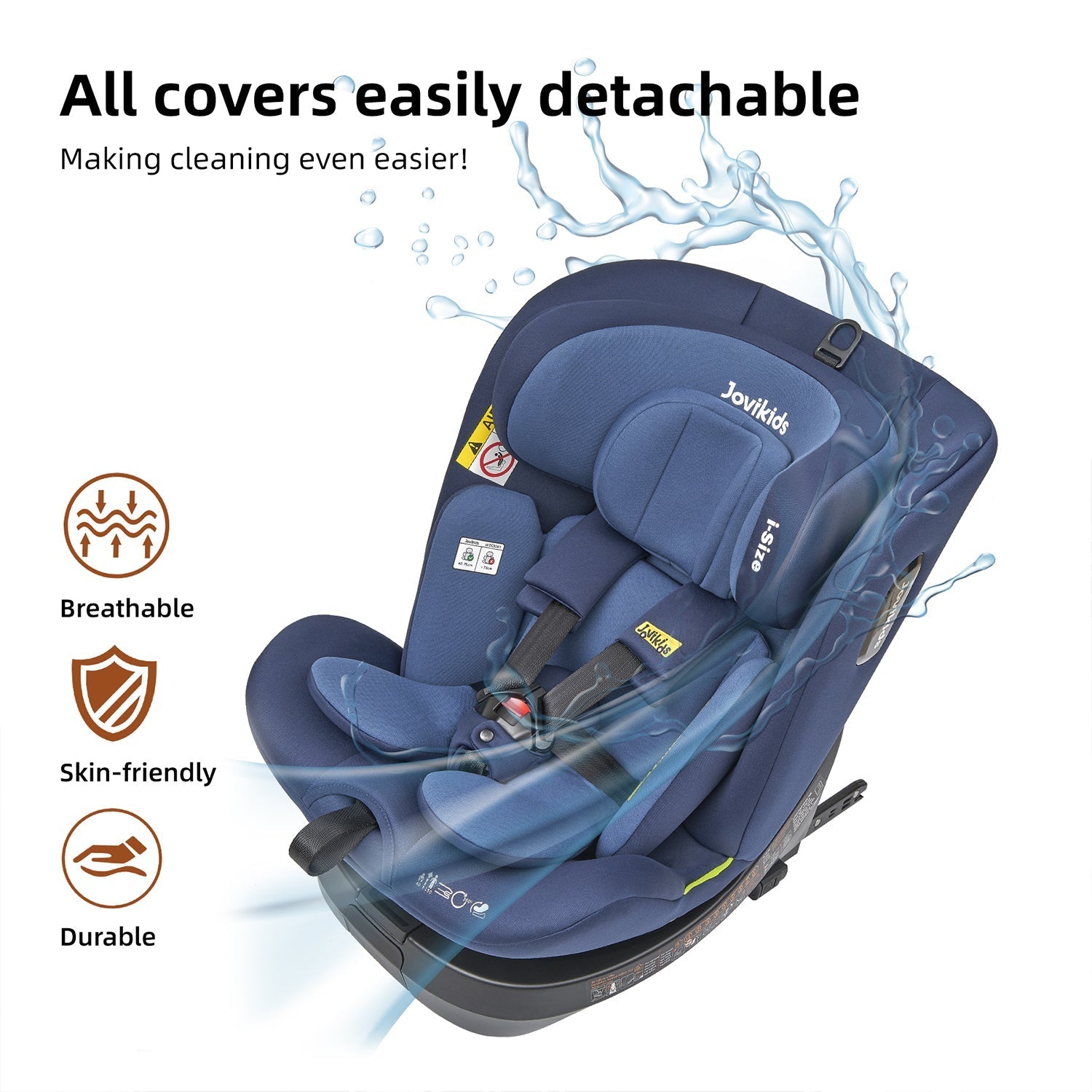 Jovikids Ranger TT Rotating Car Seat - Blue - Car Seat