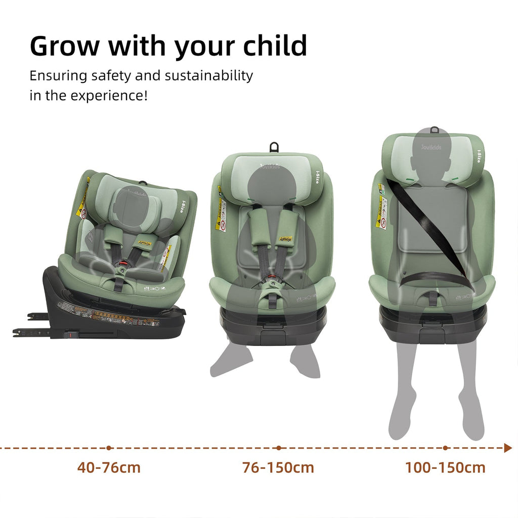 Jovikids Ranger TT Rotating Car Seat - Green - Car Seat