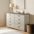Kamai Whitewashed Chest of Drawers-0