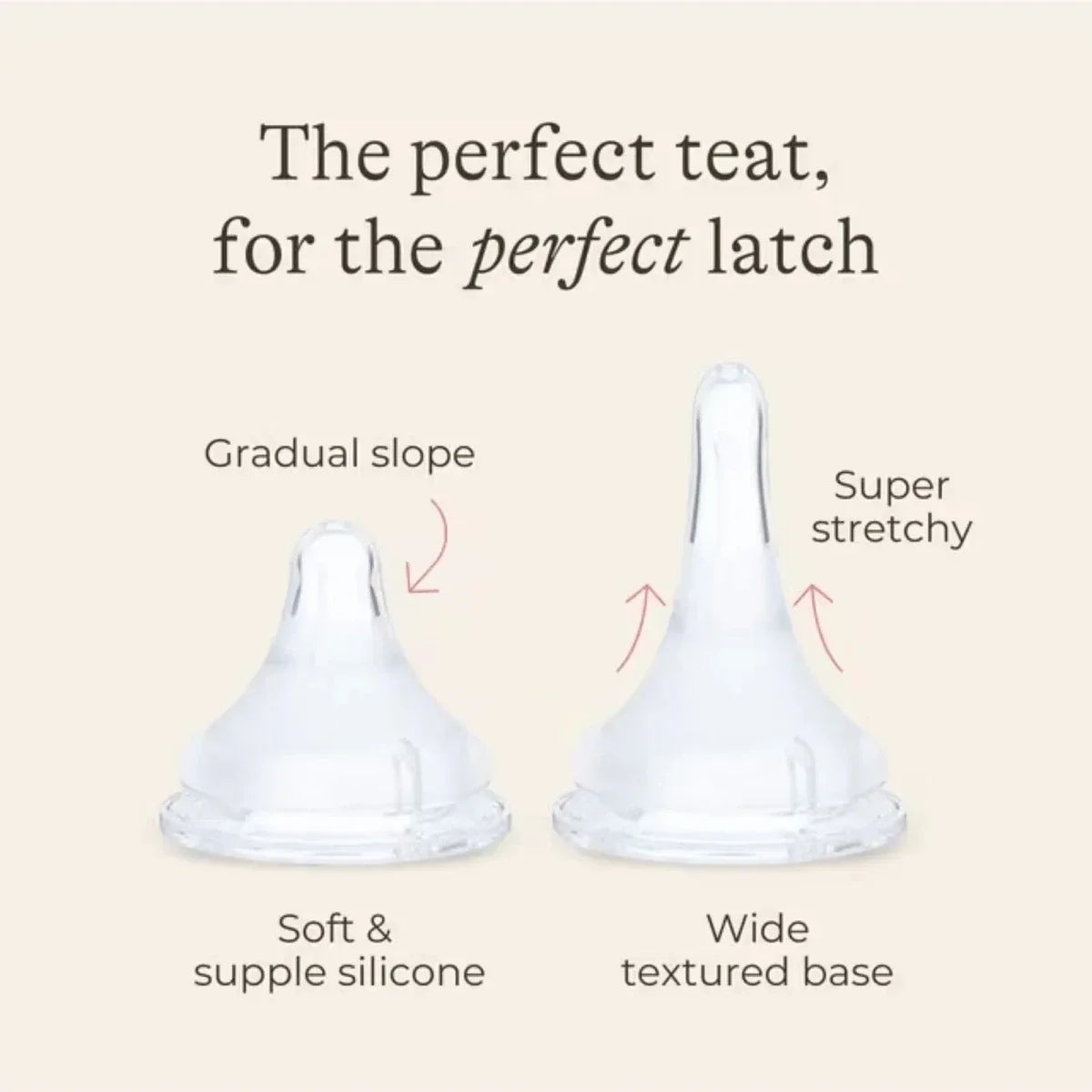 Lansinoh Feeding Bottles with NaturalWave Teat 330ml Pack of 2 - Bottles