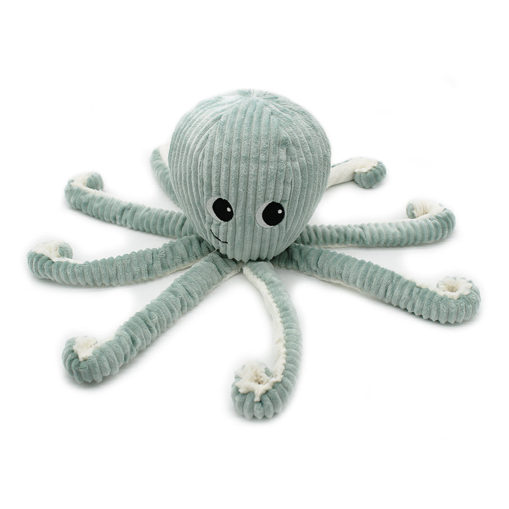 Les Ptipotos Plush Cuddly Toy: Olly the Octopus Dad & Baby - Mint - Soft Toy / Plushie