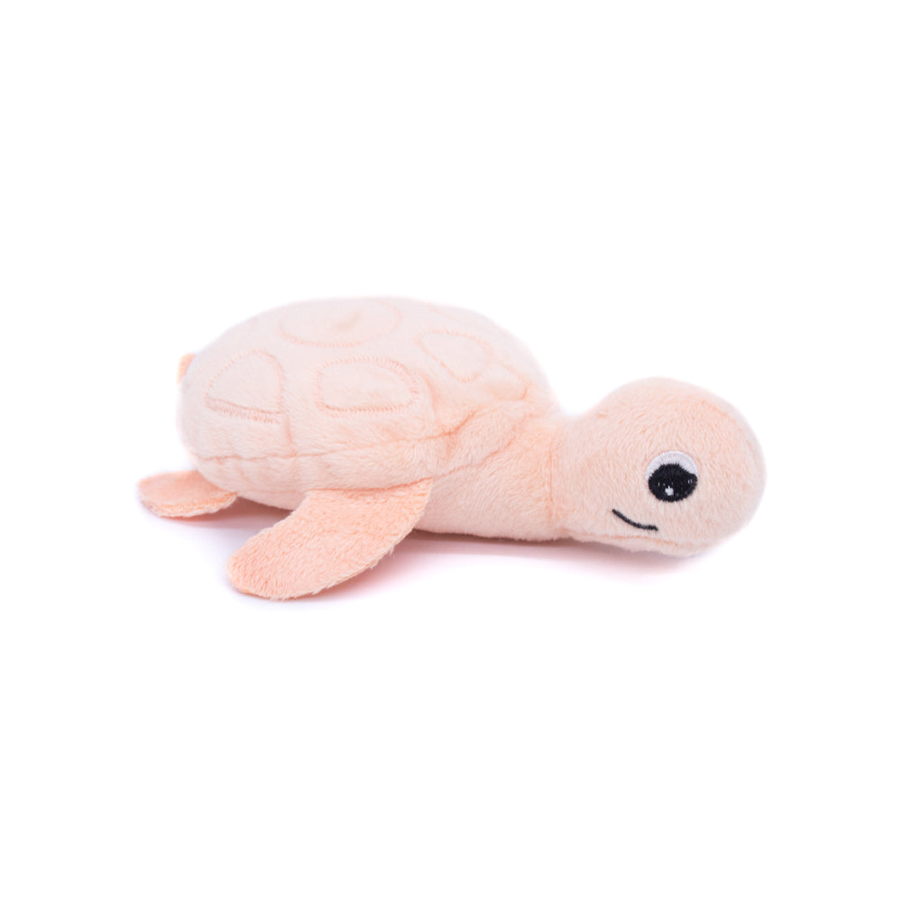 Les Ptipotos Plush Cuddly Toy: Tilly the Turtle Mum & Baby - Pink - Soft Toy / Plushie