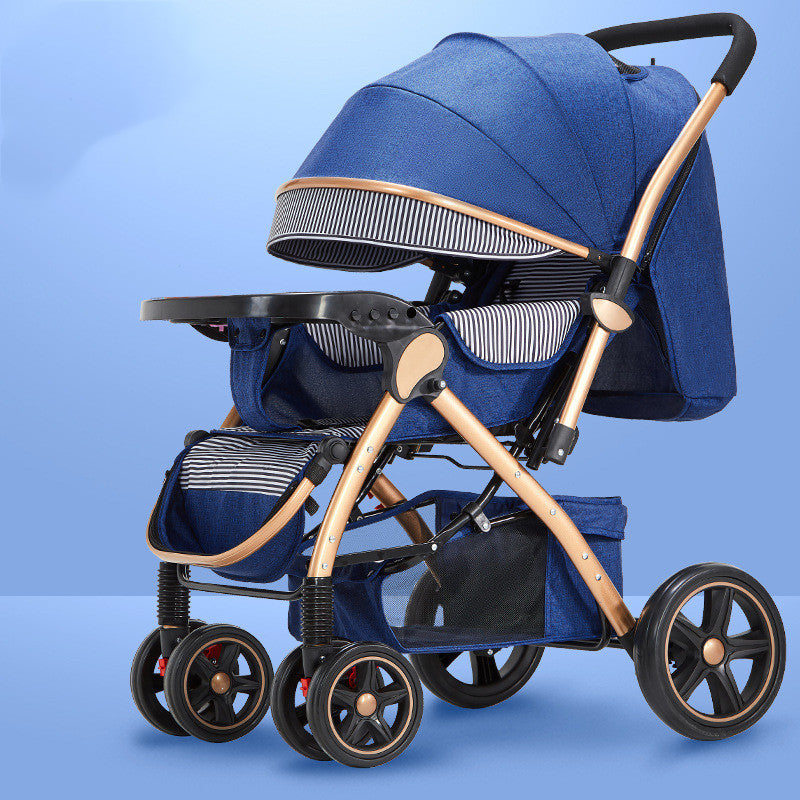 Baby Strollers Are Light And Easy To Fold - Flagship Gemstone blue