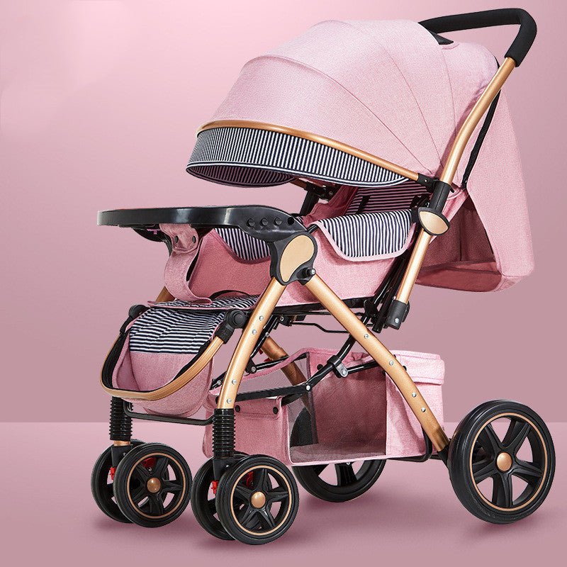 Baby Strollers Are Light And Easy To Fold - Flagship Cherry blossom pink