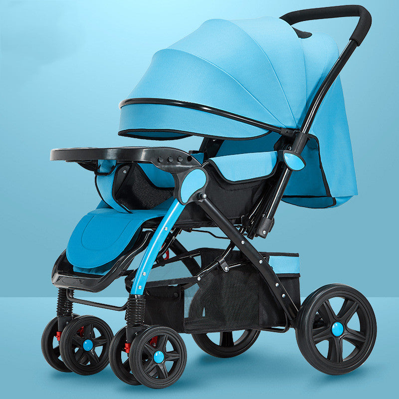 Baby Strollers Are Light And Easy To Fold - Upgraded Sky Blue