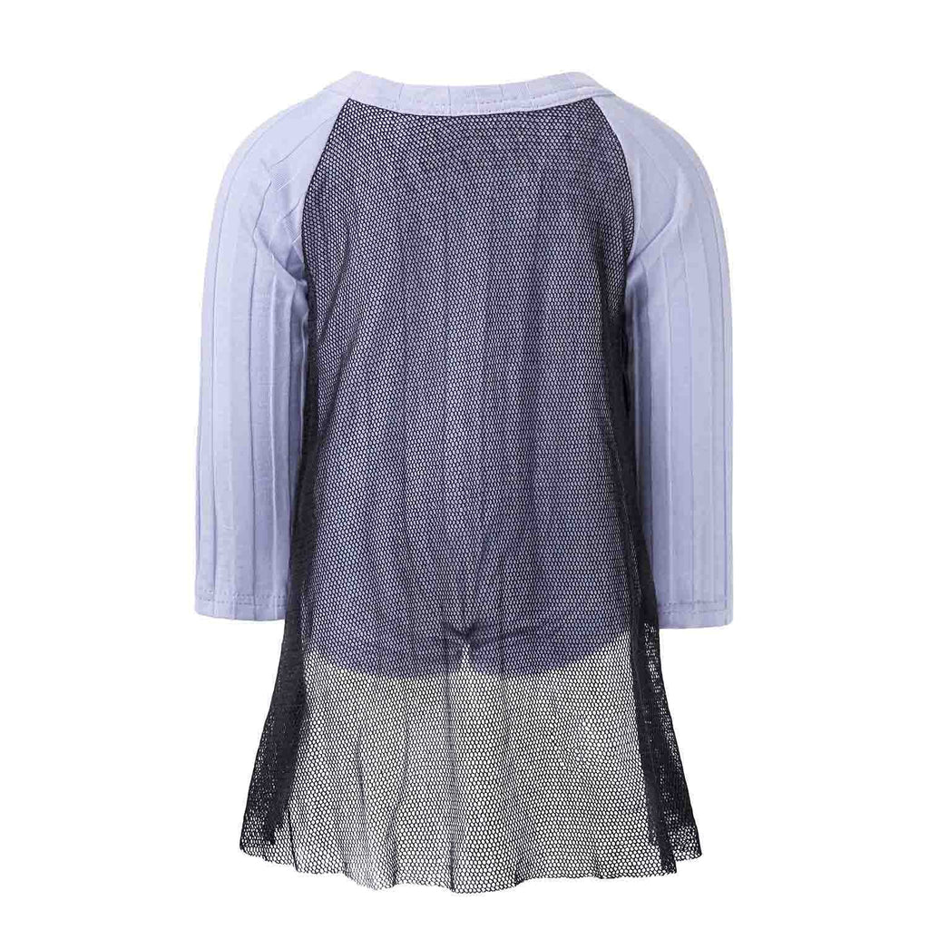 Lilac Baby Onesie with Mesh - Onesie