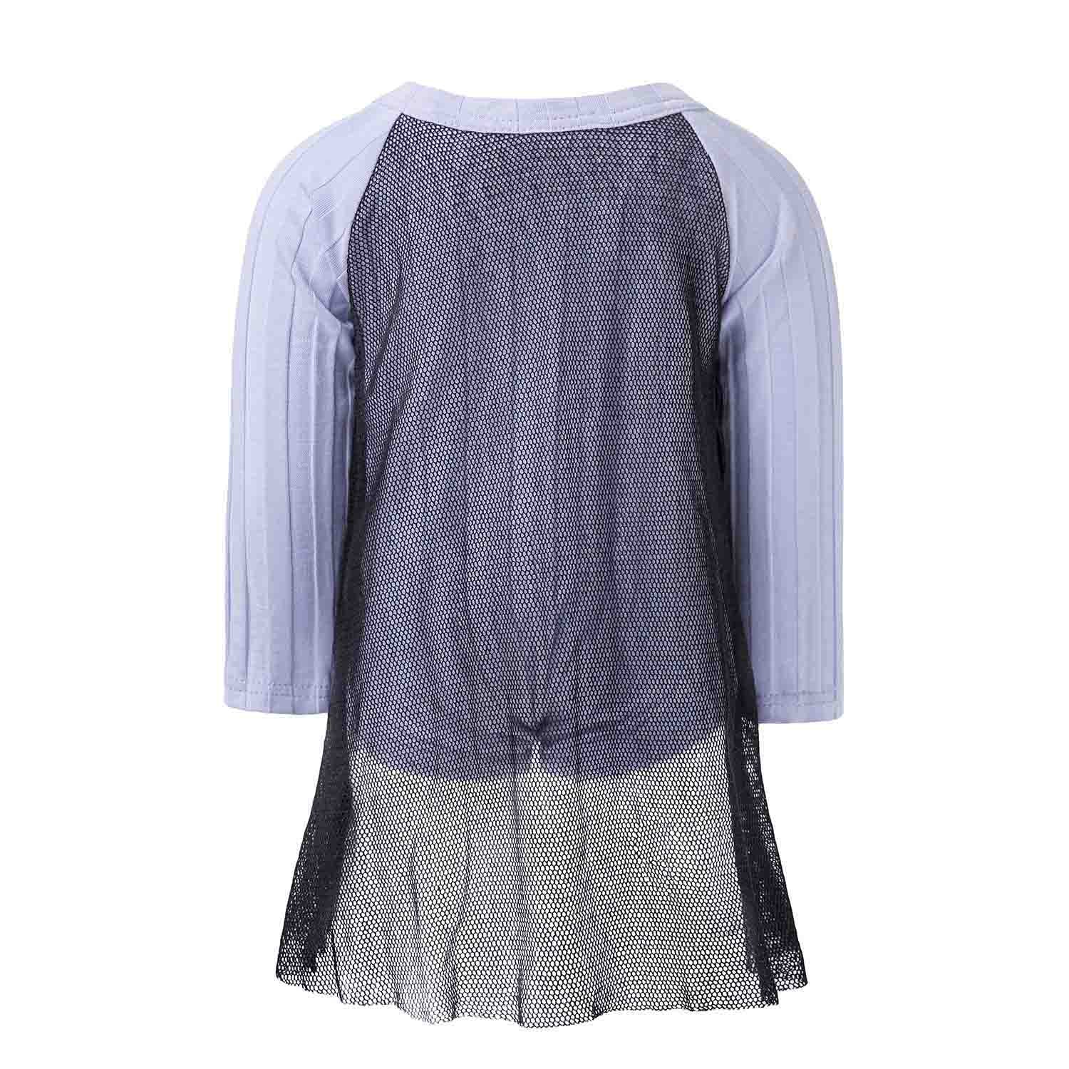 Lilac Baby Onesie with Mesh - Onesie