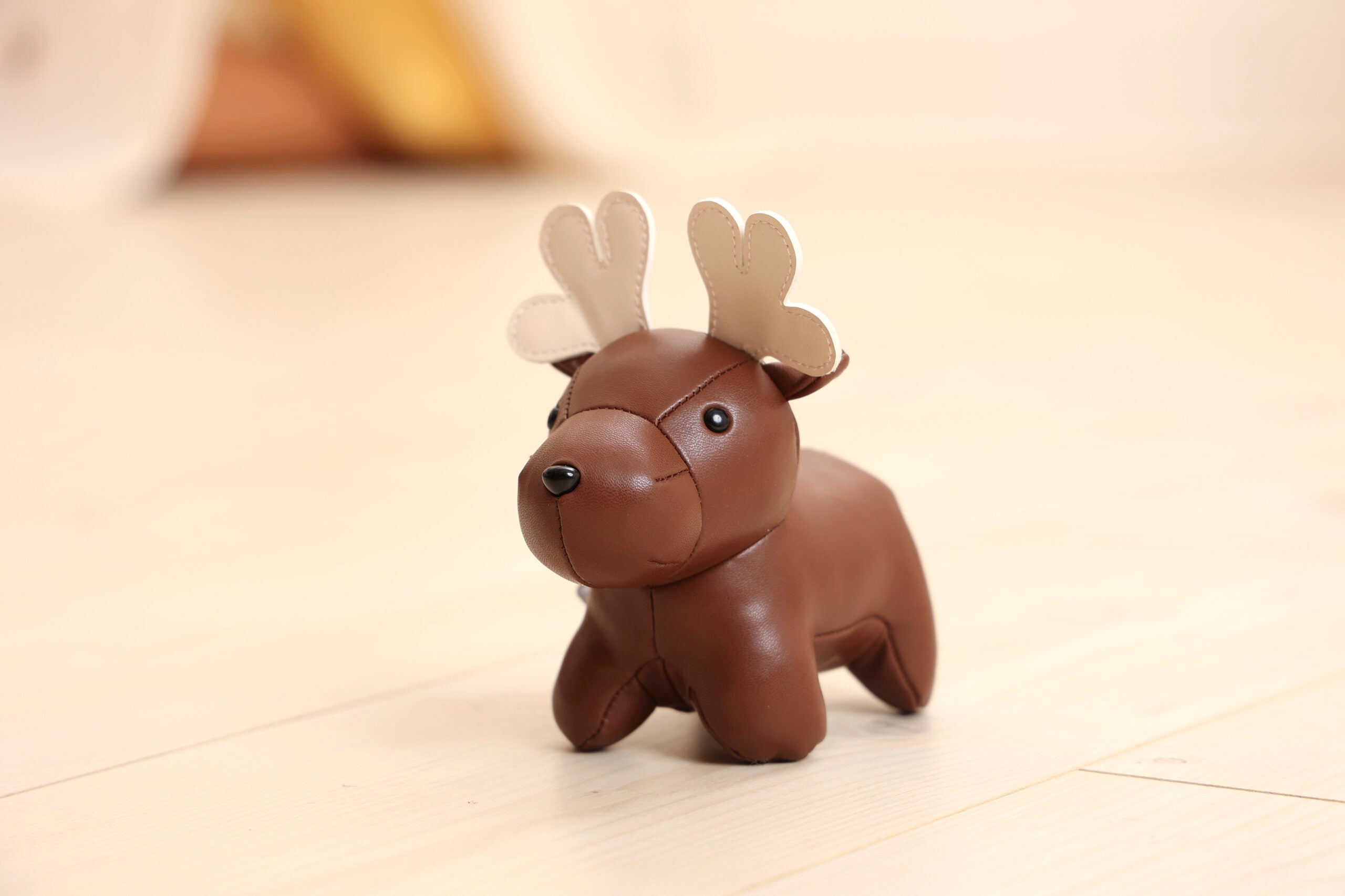 Little Big Friends - Farm Collection Tiny Friends Rattle Toy - Moose - Rattle / Teether