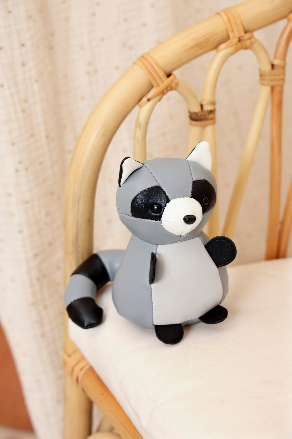 Little Big Friends - Farm Collection Tiny Friends Rattle Toy - Racoon - Rattle / Teether