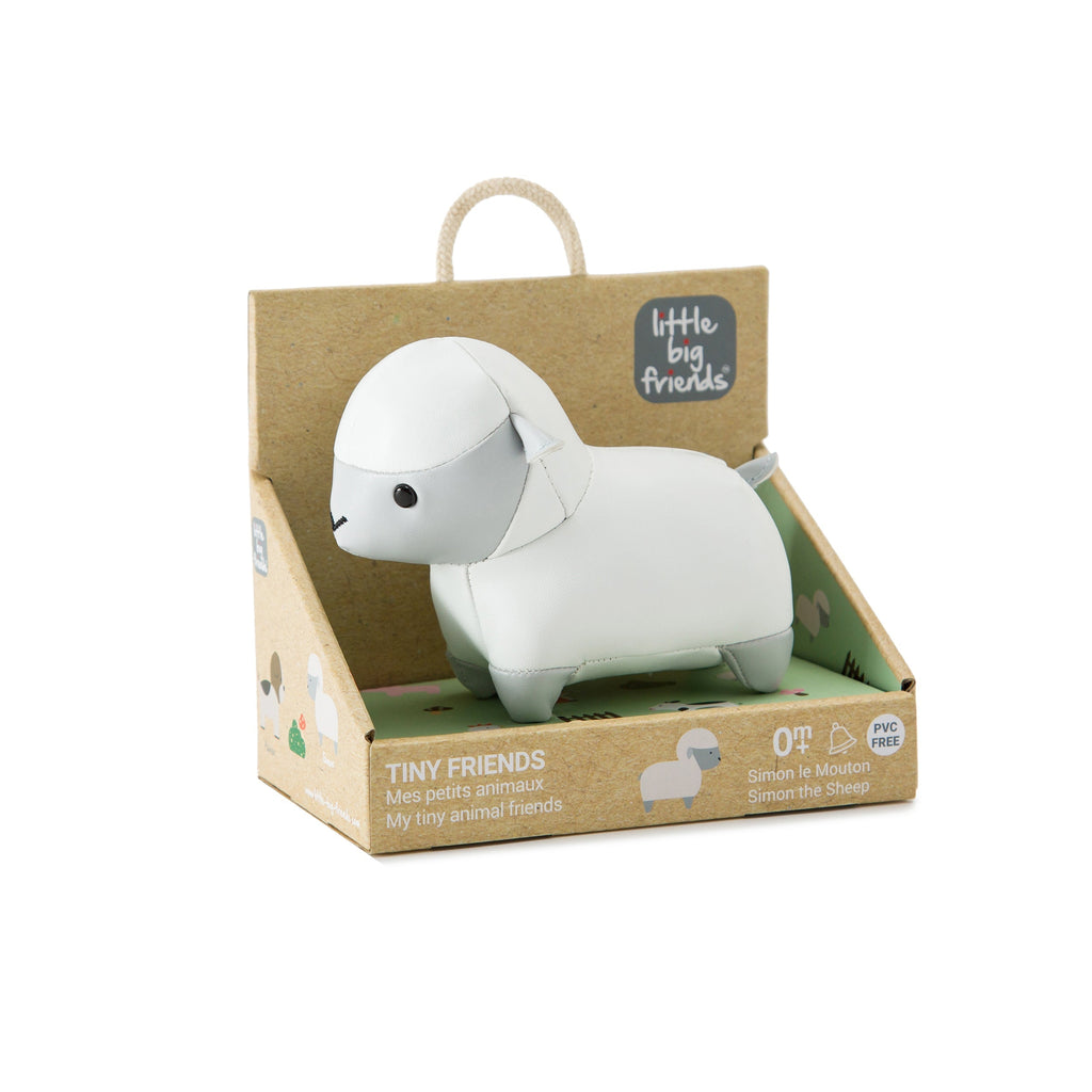 Little Big Friends - Farm Collection Tiny Friends Rattle Toy - Sheep - Rattle / Teether