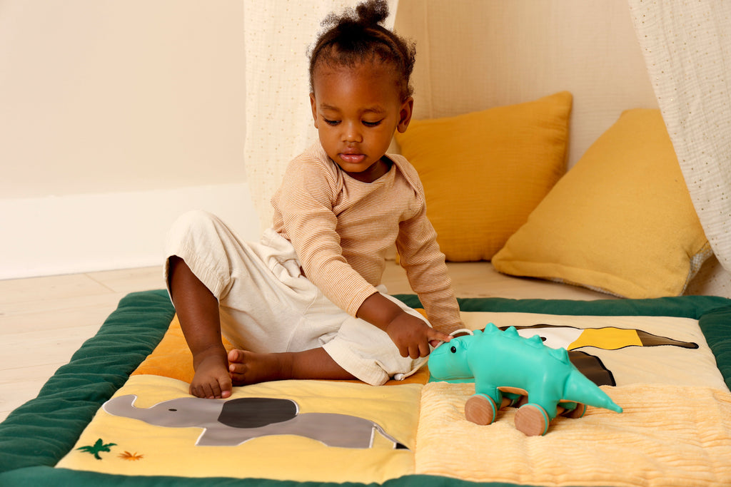 Little Big Friends Pull Along Animal Toy – Achille the Crocodile - Push & Pull Toy