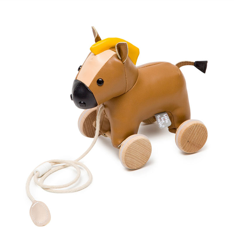 Little Big Friends Pull Along Animal Toy – Charles the Horse - Push & Pull Toy