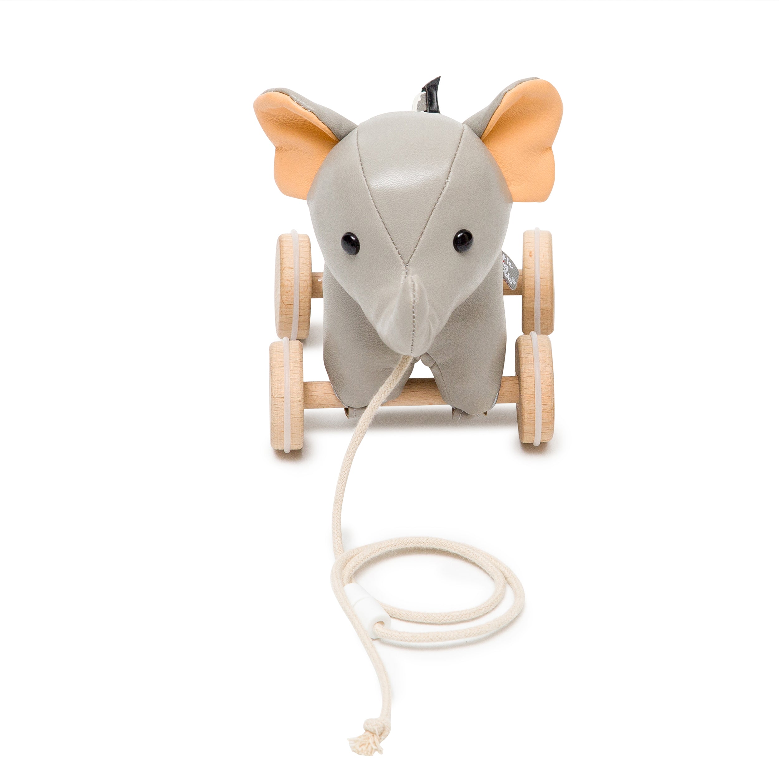 Little Big Friends Pull Along Animal Toy – Vincent the Elephant - Push & Pull Toy