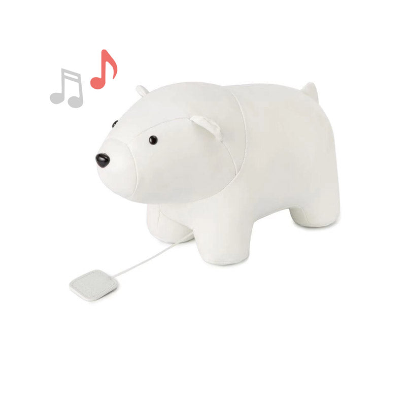Little Big Friends: Sea Collection Pull-String Musical Animal Toy - Nathan the Polar Bear - Musical Toy
