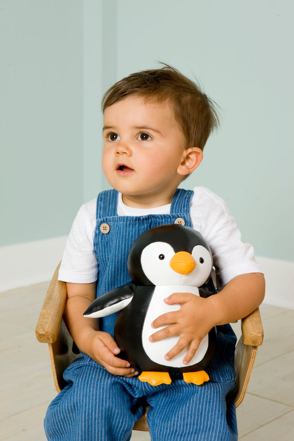 Little Big Friends: Sea Collection Pull-String Musical Animal Toy - Martin the Penguin - Musical Toy