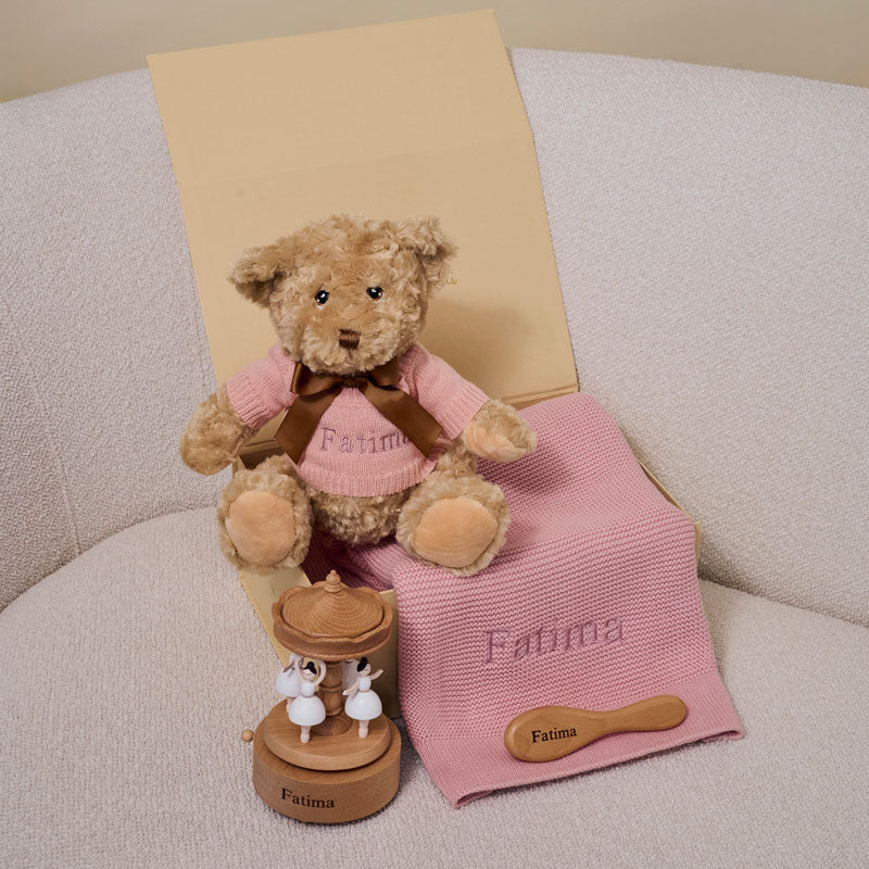 Little Carousel Gift Set - Rose / Ballerina - Gift Box