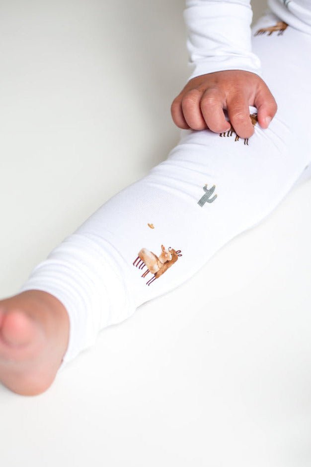 Llama Bamboo Two-Piece Set Long Sleeve Pyjamas - Pyjamas