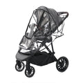 Lorelli Universal Stroller Rain Cover - Black - Pushchair Raincover