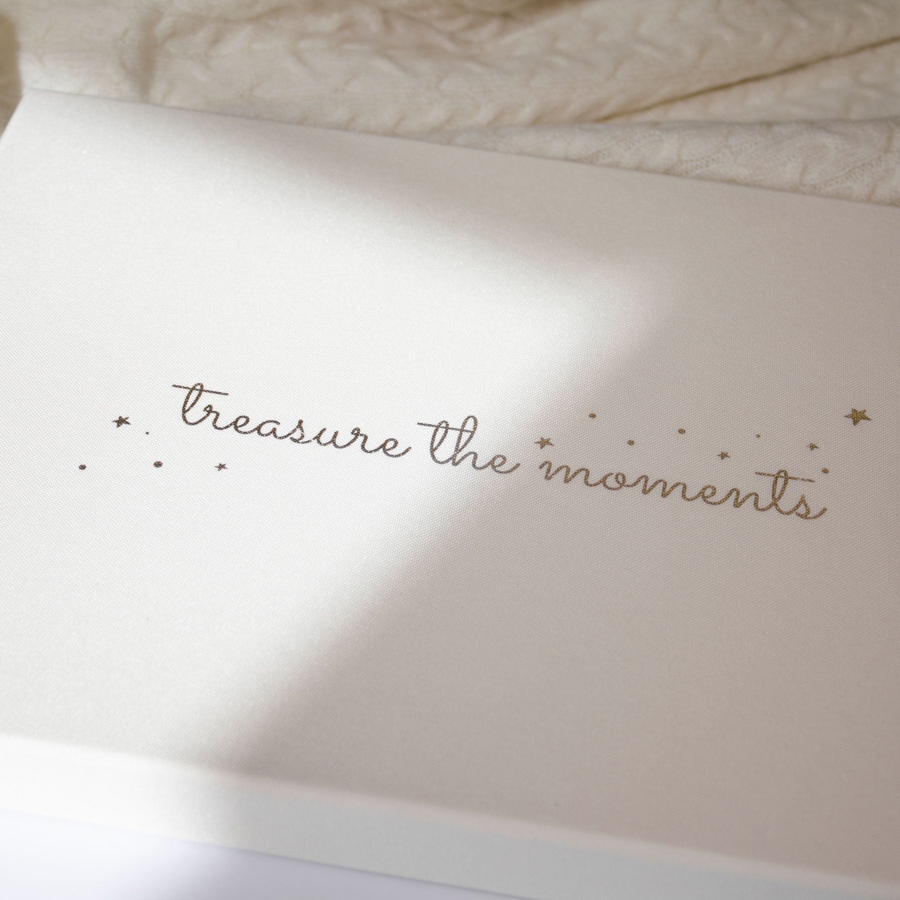 Luxury Baby Memory Book