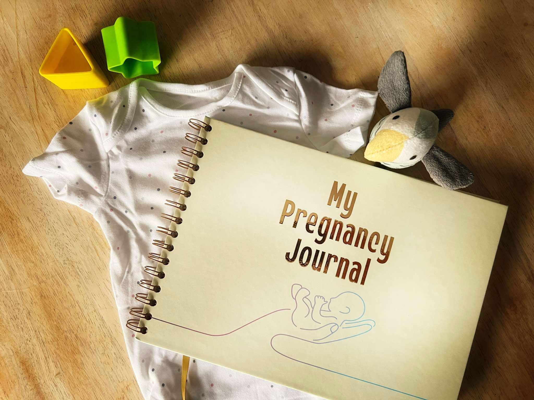 Luxury Pregnancy Journal – The Perfect Pregnancy Gift for First-Time Parent (Irish Brand)) - Journal