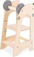 MamaToyz Step-Up Montessori Learning Tower – Mouse Design - Learning Tower