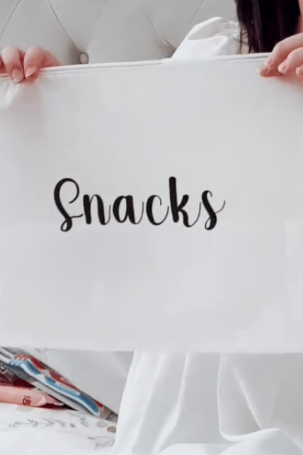 Maternity Bag Organizers x14 | Zip Lock Reusable Bags Set | Baby Shower Essentials - Bags