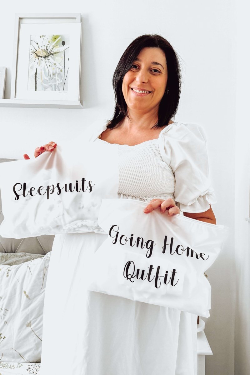 Maternity Bag Organizers x14 | Zip Lock Reusable Bags Set | Baby Shower Essentials - Bags