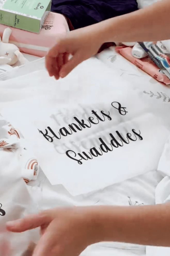 Maternity Bag Organizers x14 | Zip Lock Reusable Bags Set | Baby Shower Essentials - Bags