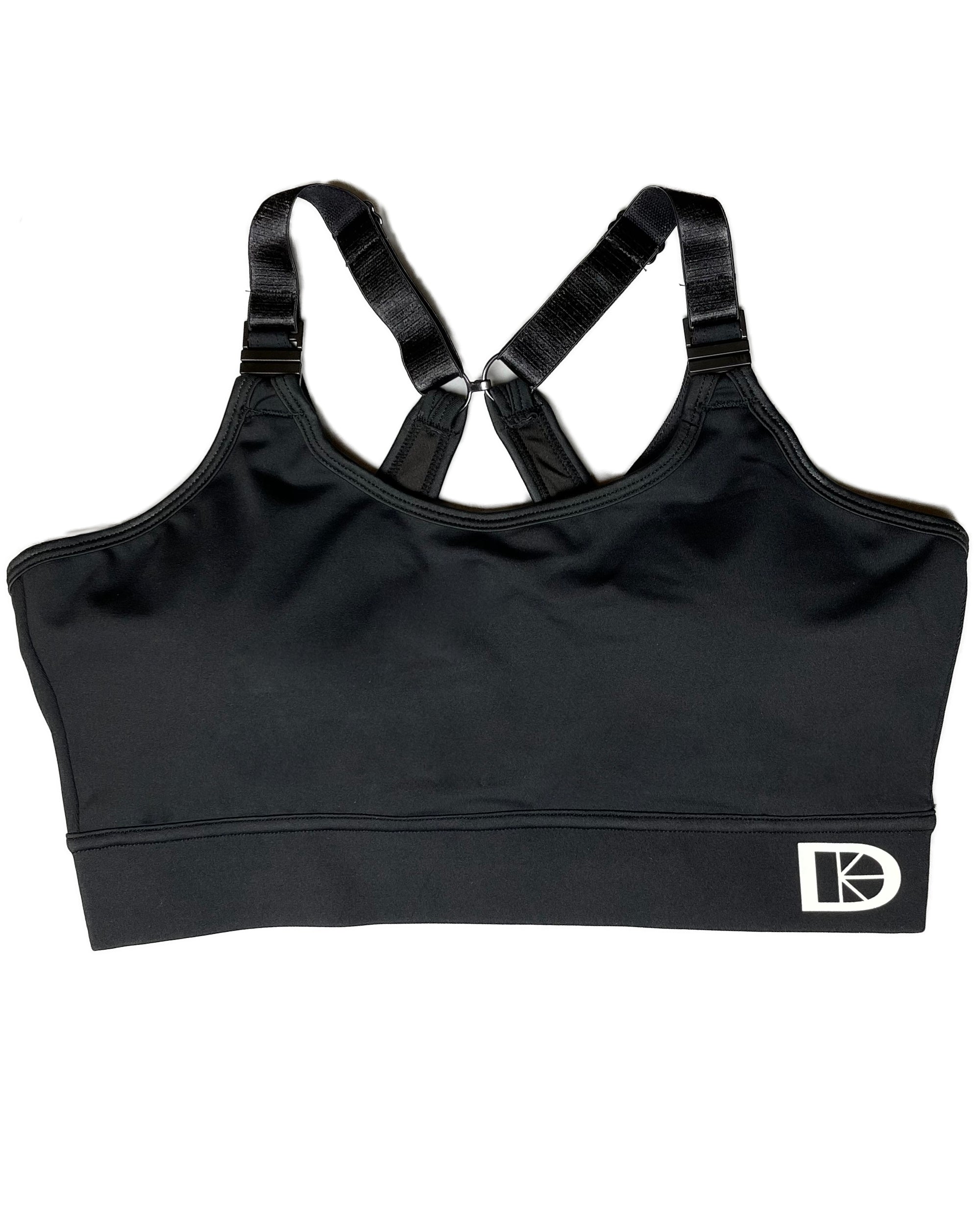 Maternity & Nursing Sports Bra | B–F Cup | Black - Nursing